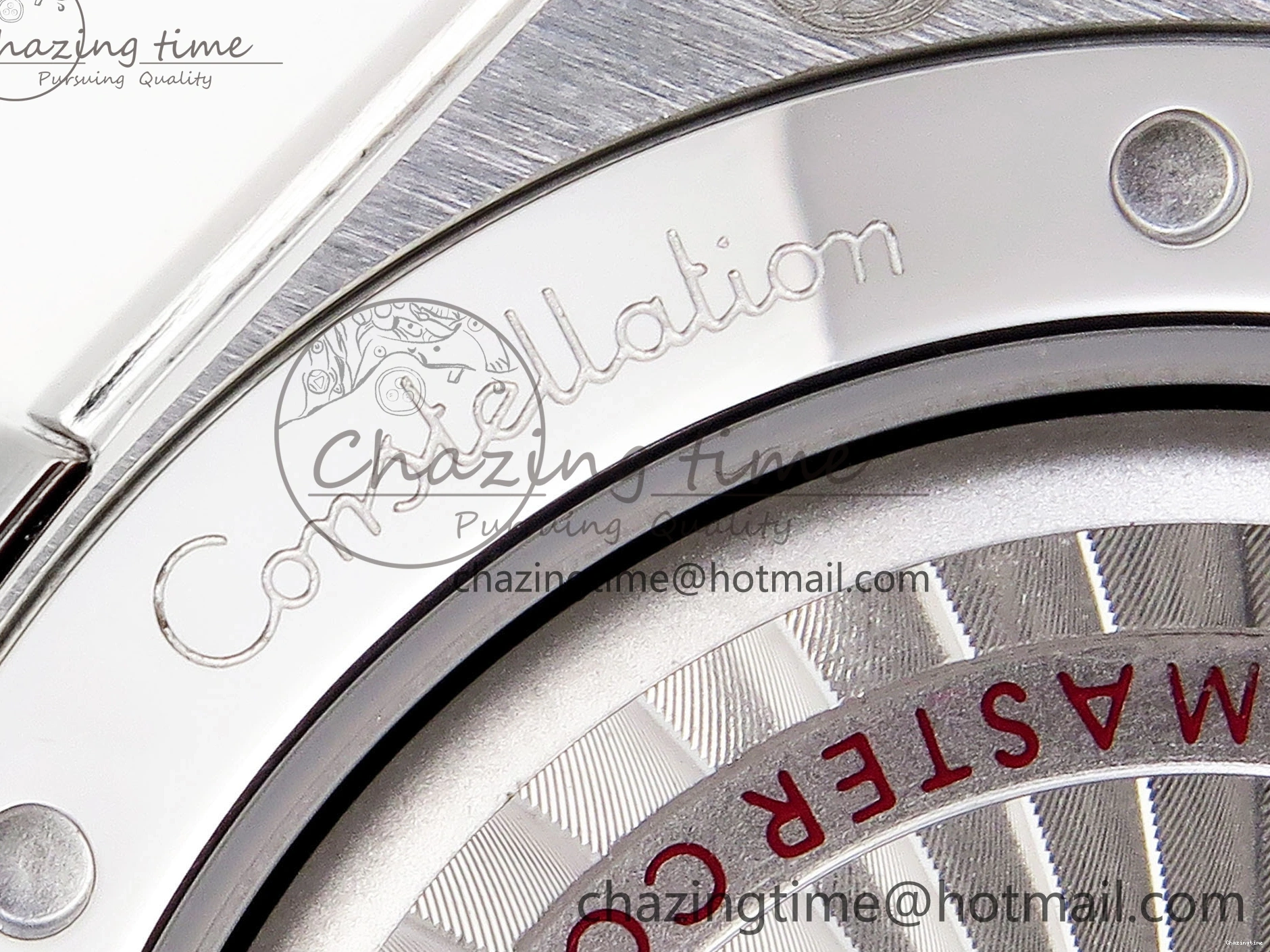 0105 Bold Constellation 39mm SS ASWF 1:1 Best Edition White Textured Dial on SS Bracelet A 7768